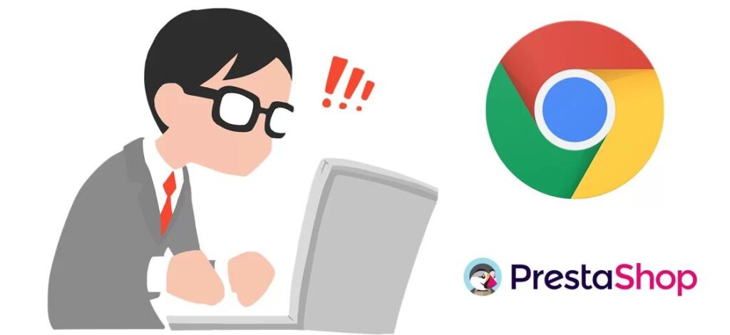 Google Chrome Bug, Produkte in Prestashop speichern