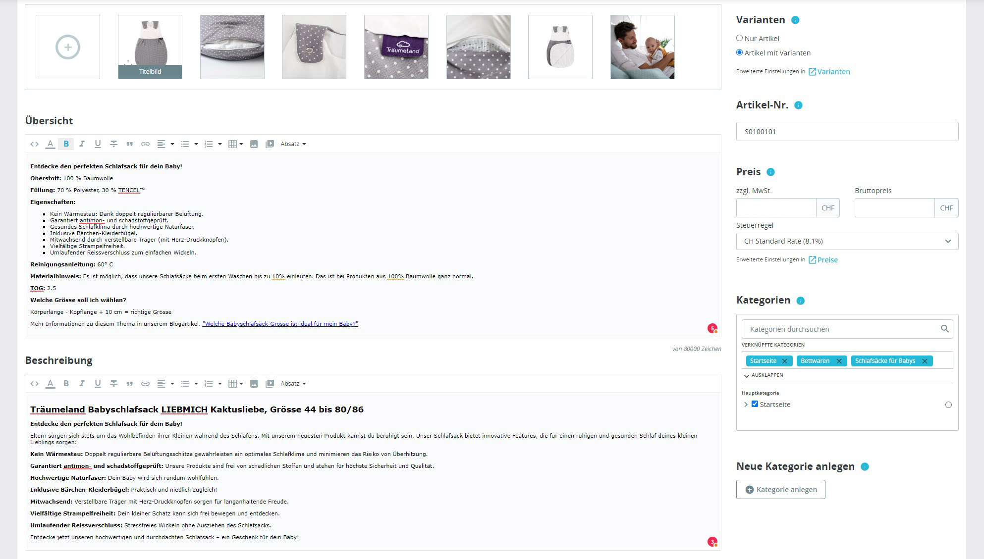 Gute Produktbeschreibungen erstellen